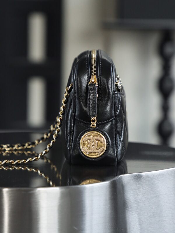 img_2971 God Factory Yupoo 24K Camera Bags Small 24K Retro Gold Hardware / Black Size 12*18*7 cm
