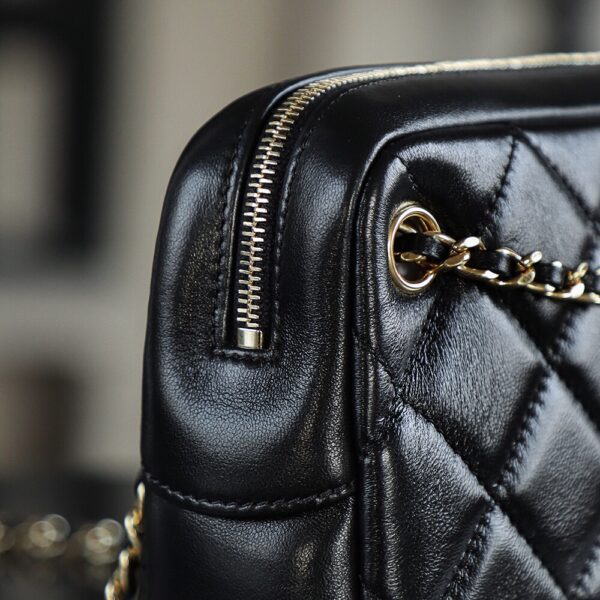 img_2980 God Factory Yupoo 24K Camera Bags Small 24K Retro Gold Hardware / Black Size 12*18*7 cm
