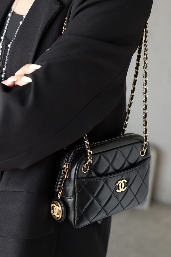 img_2988 God Factory Yupoo 24K Camera Bags Small 24K Retro Gold Hardware / Black Size 12*18*7 cm
