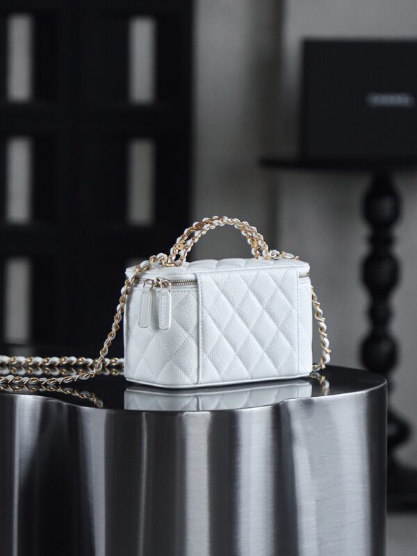 img_3026 God Factory Yupoo 22S 24K Retro Gold Hardware / White HAAS Leather Size 16*10*8 cm