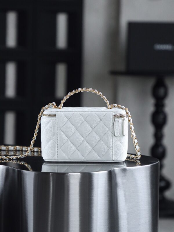 img_3027 God Factory Yupoo 22S 24K Retro Gold Hardware / White HAAS Leather Size 16*10*8 cm