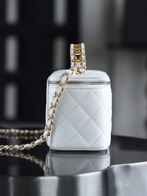 img_3028 God Factory Yupoo 22S 24K Retro Gold Hardware / White HAAS Leather Size 16*10*8 cm