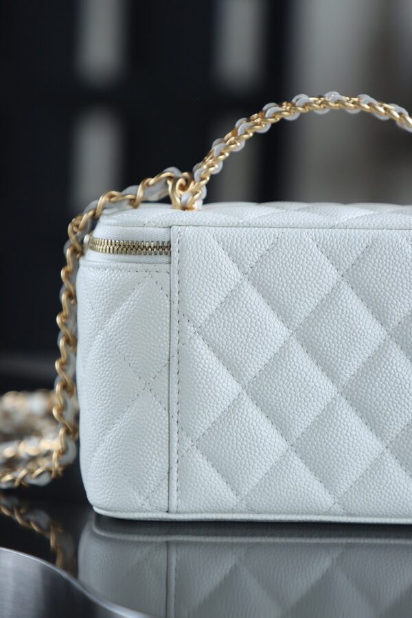 img_3030 God Factory Yupoo 22S 24K Retro Gold Hardware / White HAAS Leather Size 16*10*8 cm