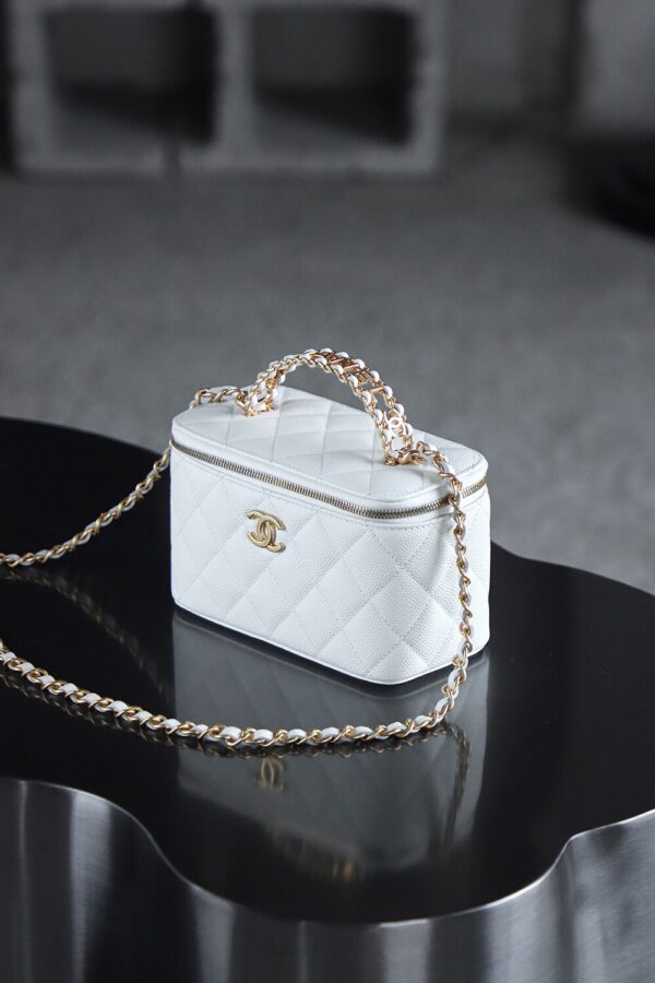 img_3033 God Factory Yupoo 22S 24K Retro Gold Hardware / White HAAS Leather Size 16*10*8 cm