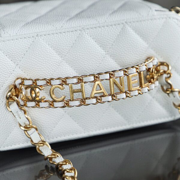 img_3035 God Factory Yupoo 22S 24K Retro Gold Hardware / White HAAS Leather Size 16*10*8 cm