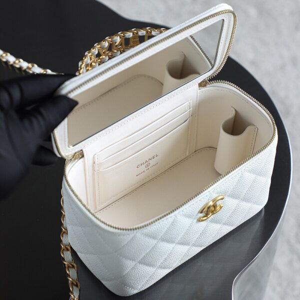 img_3037 God Factory Yupoo 22S 24K Retro Gold Hardware / White HAAS Leather Size 16*10*8 cm