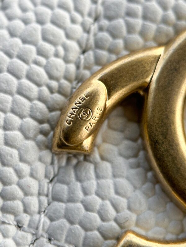 img_3042 God Factory Yupoo 22S 24K Retro Gold Hardware / White HAAS Leather Size 16*10*8 cm