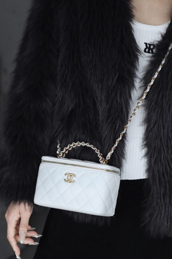 img_3051 God Factory Yupoo 22S 24K Retro Gold Hardware / White HAAS Leather Size 16*10*8 cm