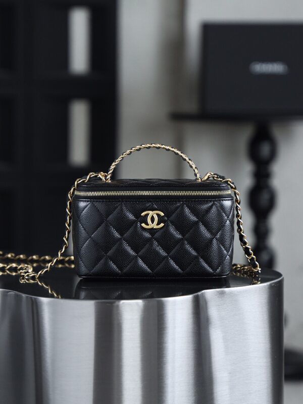img_3052 God Factory Yupoo 22S 24K Retro Gold Hardware / Black HAAS Leather Size 16*10*8 cm