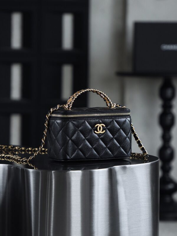 img_3053 God Factory Yupoo 22S 24K Retro Gold Hardware / Black HAAS Leather Size 16*10*8 cm