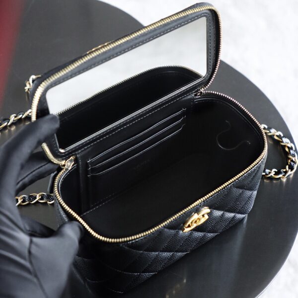 img_3056 God Factory Yupoo 22S 24K Retro Gold Hardware / Black HAAS Leather Size 16*10*8 cm