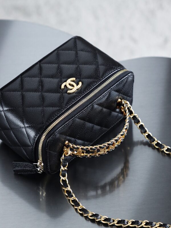 img_3057 God Factory Yupoo 22S 24K Retro Gold Hardware / Black HAAS Leather Size 16*10*8 cm