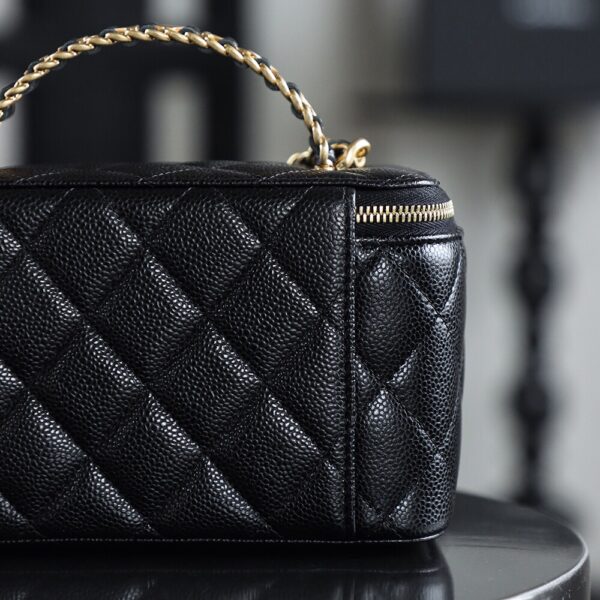 img_3058 God Factory Yupoo 22S 24K Retro Gold Hardware / Black HAAS Leather Size 16*10*8 cm
