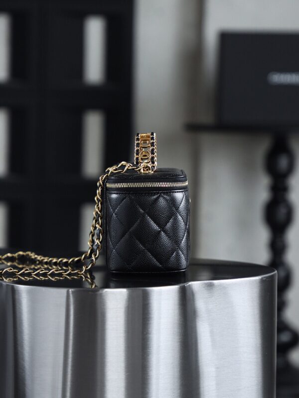 img_3059 God Factory Yupoo 22S 24K Retro Gold Hardware / Black HAAS Leather Size 16*10*8 cm