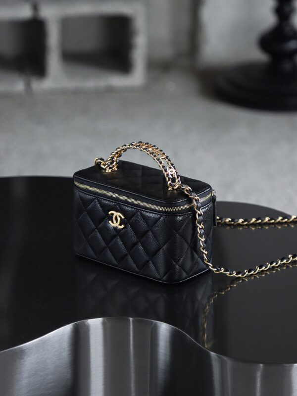 img_3061 God Factory Yupoo 22S 24K Retro Gold Hardware / Black HAAS Leather Size 16*10*8 cm