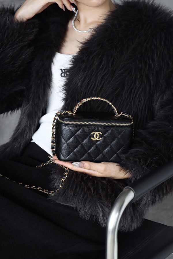 img_3075 God Factory Yupoo 22S 24K Retro Gold Hardware / Black HAAS Leather Size 16*10*8 cm
