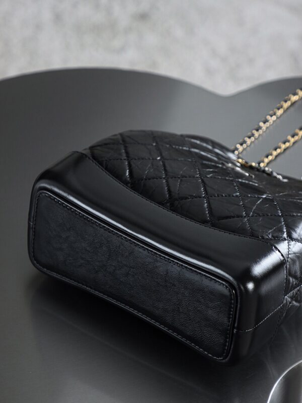 God Factory Yupoo Gabrielle Backpack Black Retro Hardware Size 23*22.5*10.5cm