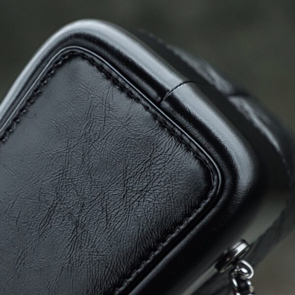 God Factory Yupoo Gabrielle Backpack Black Retro Hardware Size 23*22.5*10.5cm