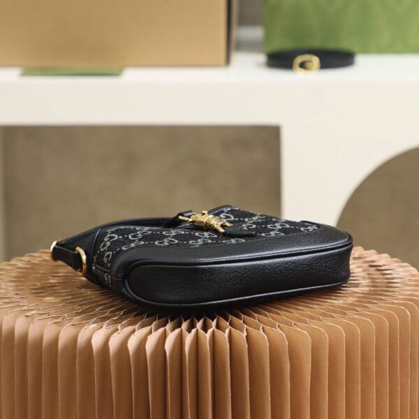God Factory Gucci 𝐉𝐚𝐜𝐤𝐢𝐞 𝟏𝟗𝟔𝟏 𝐃𝐞𝐧𝐢𝐦 𝐌𝐢𝐧𝐢 685127 Size 19*13*3cm
