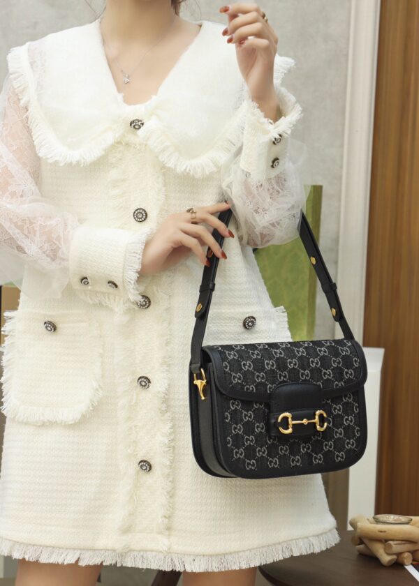 God Factory Gucci 𝟏𝟗𝟓𝟓 𝐃𝐞𝐧𝐢𝐦 602204 Size 25*18*8cm