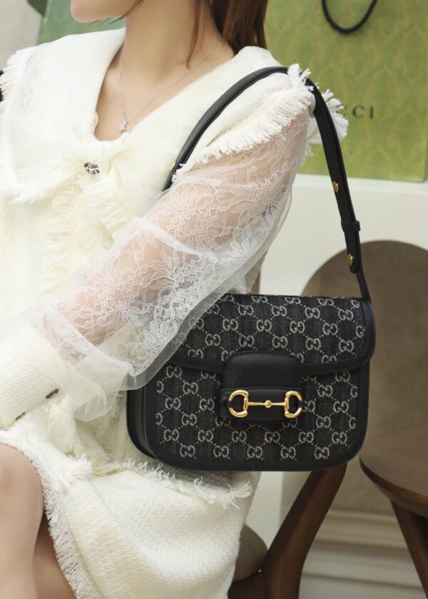God Factory Gucci 𝟏𝟗𝟓𝟓 𝐃𝐞𝐧𝐢𝐦 602204 Size 25*18*8cm