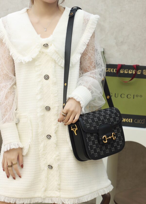 God Factory Gucci 𝟏𝟗𝟓𝟓 𝐃𝐞𝐧𝐢𝐦 602204 Size 25*18*8cm