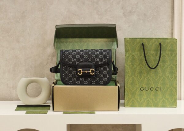 God Factory Gucci 𝟏𝟗𝟓𝟓 𝐃𝐞𝐧𝐢𝐦 602204 Size 25*18*8cm