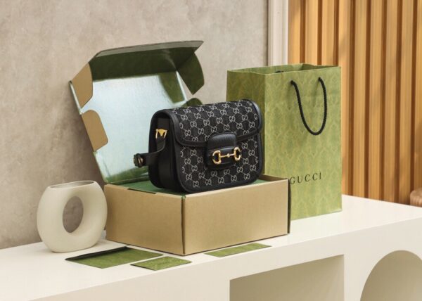 God Factory Gucci 𝟏𝟗𝟓𝟓 𝐃𝐞𝐧𝐢𝐦 602204 Size 25*18*8cm