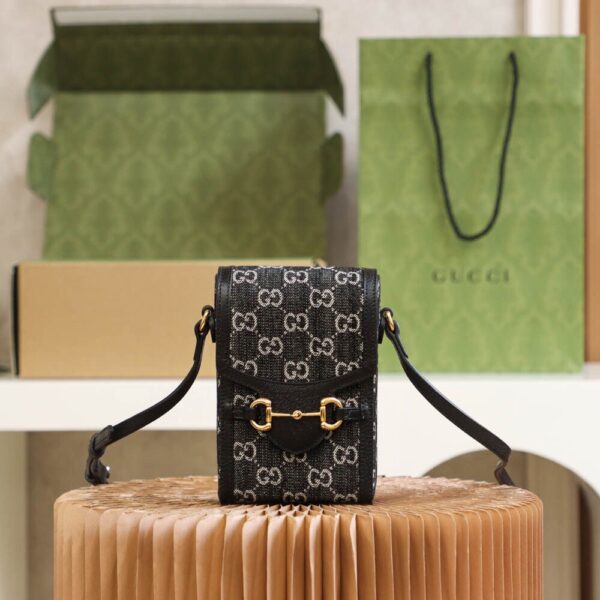 God Factory Gucci 𝟏𝟗𝟓𝟓 𝐃𝐞𝐧𝐢𝐦 625615 Size 11.5*17*4cm