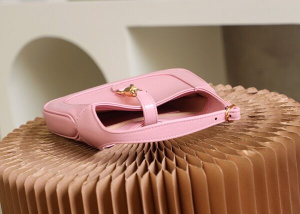 God Factory Gucci 𝐉𝐚𝐜𝐤𝐢𝐞 𝐌𝐢𝐧𝐢 𝟭𝟵𝟲1 637091 Pink Size 19*13*3cm