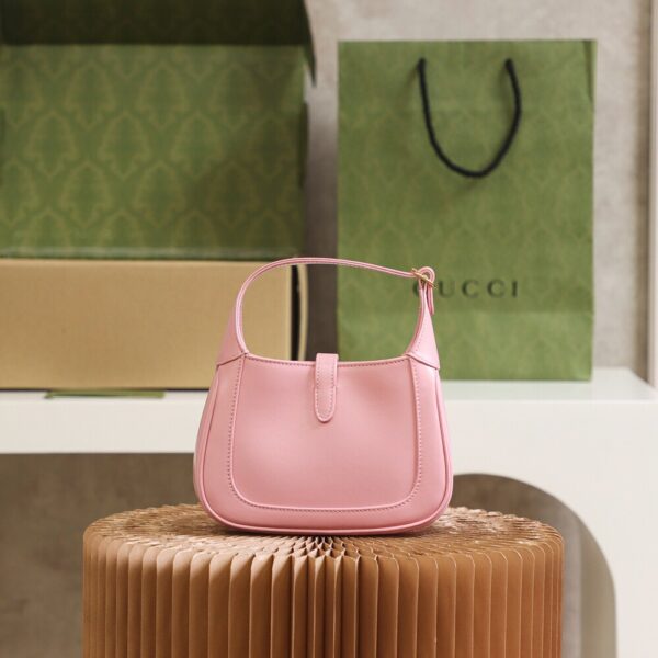 God Factory Gucci 𝐉𝐚𝐜𝐤𝐢𝐞 𝐌𝐢𝐧𝐢 𝟭𝟵𝟲1 637091 Pink Size 19*13*3cm