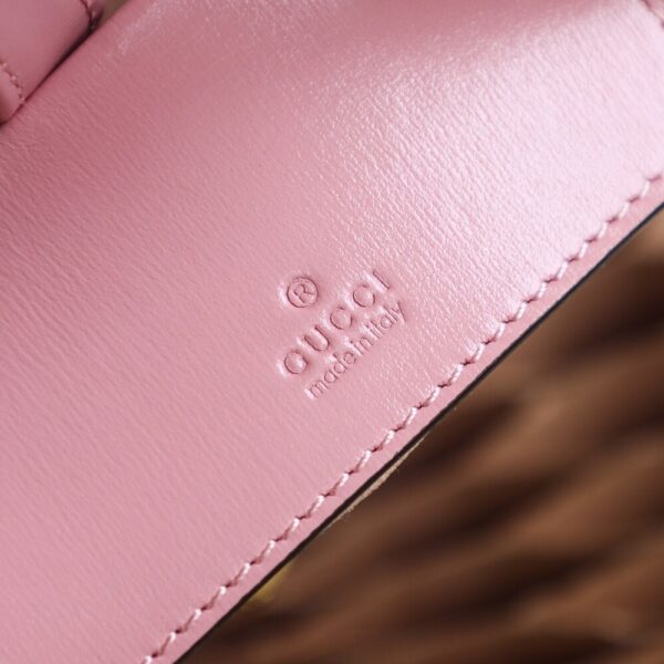 God Factory Gucci 𝐉𝐚𝐜𝐤𝐢𝐞 𝐌𝐢𝐧𝐢 𝟭𝟵𝟲1 637091 Pink Size 19*13*3cm