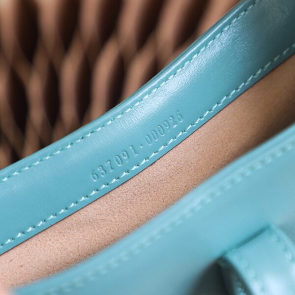 God Factory Gucci 𝐉𝐚𝐜𝐤𝐢𝐞 𝐌𝐢𝐧𝐢 𝟭𝟵𝟲1 637091 Blue Size 19*13*3cm