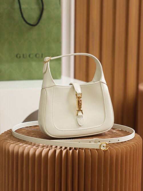 God Factory Gucci 𝐉𝐚𝐜𝐤𝐢𝐞 𝐌𝐢𝐧𝐢 𝟭𝟵𝟲1 637091 White Size 19*13*3cm