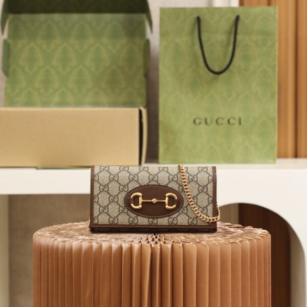 ️God Factory Gucci 𝐇𝐨𝐫𝐬𝐞𝐛𝐢𝐭 𝐖𝐨𝐜 621888 Size 19*10*3𝙘𝙢