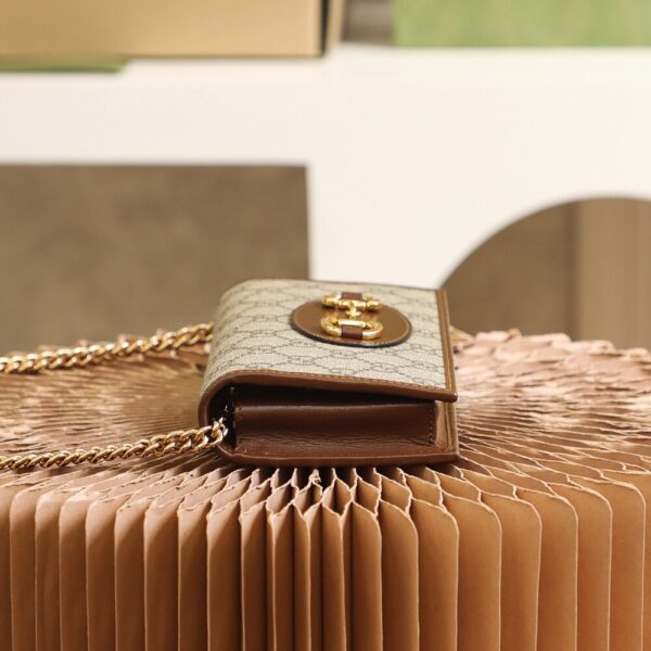 God Factory Gucci 𝐇𝐨𝐫𝐬𝐞𝐛𝐢𝐭 𝐖𝐨𝐜 621892 / Brown Size 19*10*3𝙘𝙢