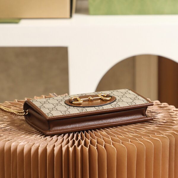 God Factory Gucci 𝐇𝐨𝐫𝐬𝐞𝐛𝐢𝐭 𝐖𝐨𝐜 621892 / Brown Size 19*10*3𝙘𝙢