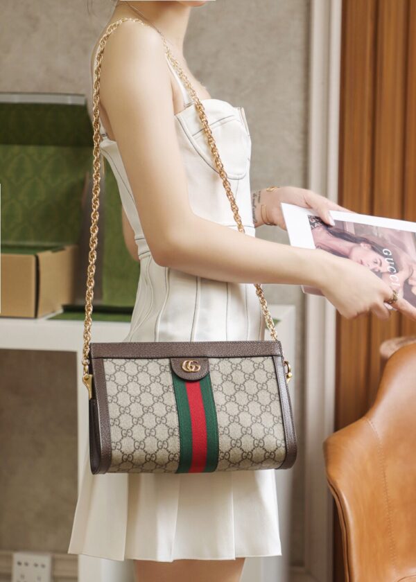 God Factory Gucci 𝐆𝐆 𝐎𝐩𝐡𝐢𝐝𝐚 Small 503877 Size 26*17.5*8cm
