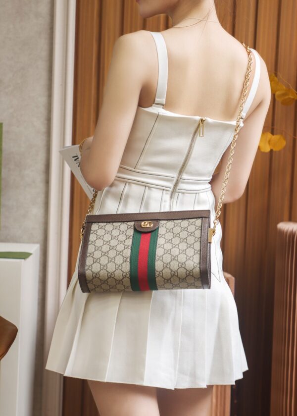 God Factory Gucci 𝐆𝐆 𝐎𝐩𝐡𝐢𝐝𝐚 Small 503877 Size 26*17.5*8cm