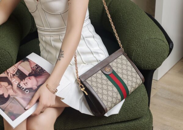 God Factory Gucci 𝐆𝐆 𝐎𝐩𝐡𝐢𝐝𝐚 Small 503877 Size 26*17.5*8cm