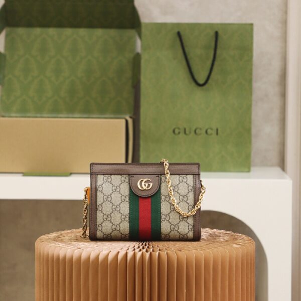 God Factory Gucci 𝐆𝐆 𝐎𝐩𝐡𝐢𝐝𝐚 𝐌𝐢𝐧𝐢 Size 19*14*6cm