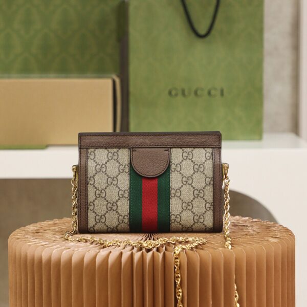 God Factory Gucci 𝐆𝐆 𝐎𝐩𝐡𝐢𝐝𝐚 𝐌𝐢𝐧𝐢 Size 19*14*6cm