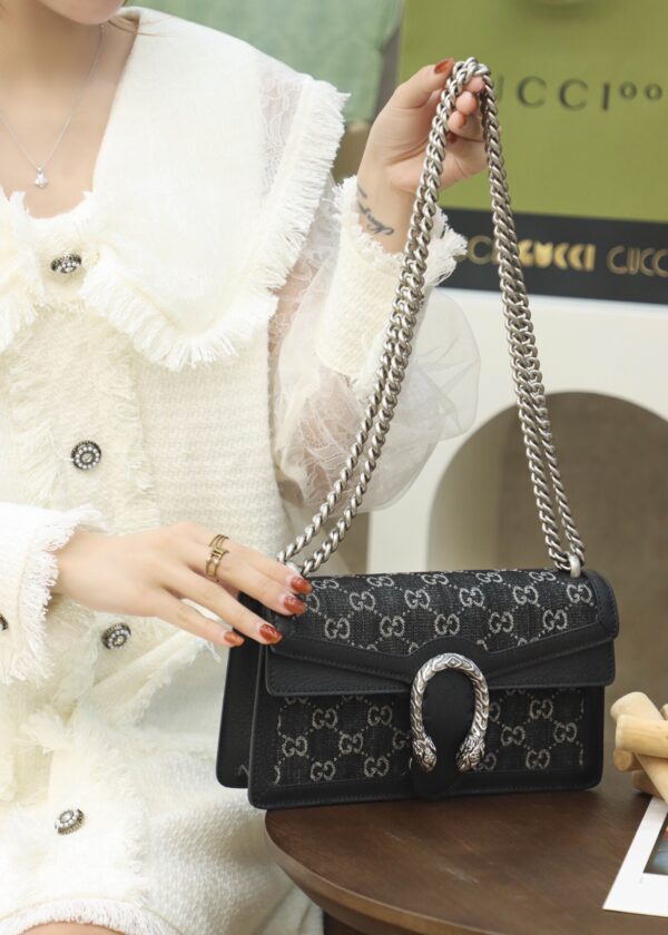 God Factory Gucci 𝐃𝐢𝐨𝐧𝐲𝐬𝐮𝐬 𝐃𝐞𝐧𝐢𝐦 𝟐𝟓 499623 Size 25*13.5*7cm
