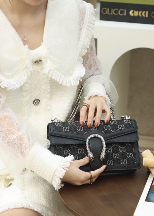God Factory Gucci 𝐃𝐢𝐨𝐧𝐲𝐬𝐮𝐬 𝐃𝐞𝐧𝐢𝐦 𝟐𝟓 499623 Size 25*13.5*7cm
