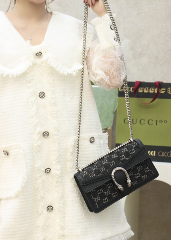 God Factory Gucci 𝐃𝐢𝐨𝐧𝐲𝐬𝐮𝐬 𝐃𝐞𝐧𝐢𝐦 𝟐𝟓 499623 Size 25*13.5*7cm
