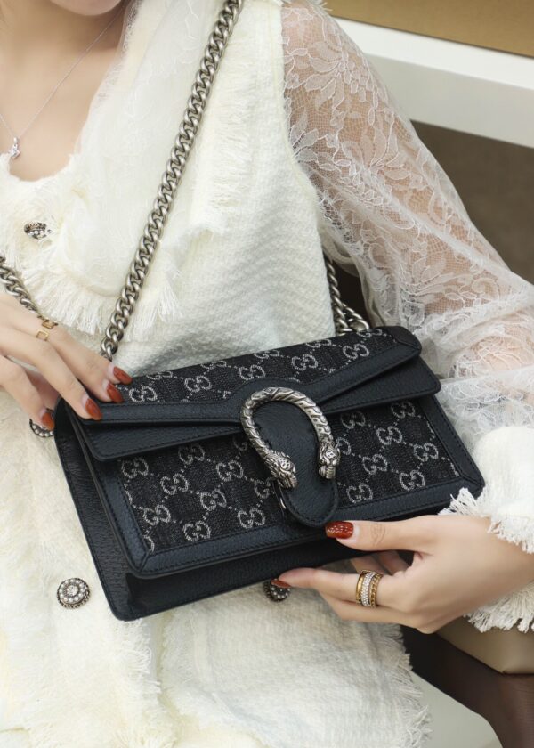 God Factory Gucci 𝐃𝐢𝐨𝐧𝐲𝐬𝐮𝐬 𝐃𝐞𝐧𝐢𝐦 𝟐𝟓 499623 Size 25*13.5*7cm