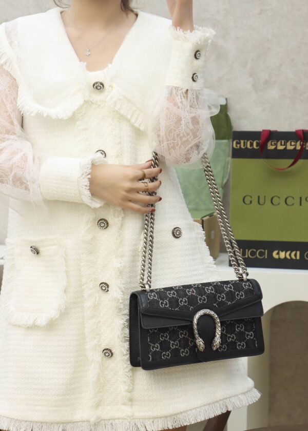 God Factory Gucci 𝐃𝐢𝐨𝐧𝐲𝐬𝐮𝐬 𝐃𝐞𝐧𝐢𝐦 𝟐𝟓 499623 Size 25*13.5*7cm