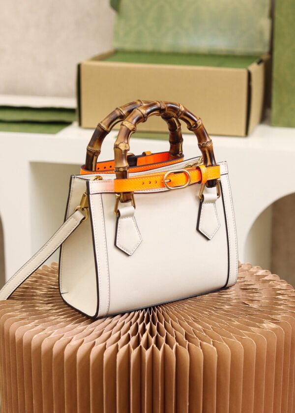 God Factory Gucci Diana Mini White 655661 Size 20*16*10cm