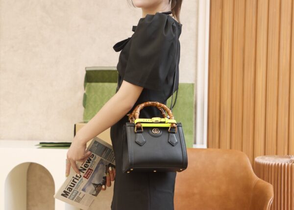 God Factory Gucci Diana Mini Black 655661 Size 20*16*10cm
