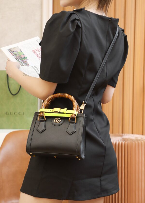 God Factory Gucci Diana Mini Black 655661 Size 20*16*10cm